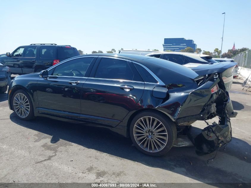 2015 Lincoln Mkz Hybrid VIN: 3LN6L2LU6FR600568 Lot: 40067593