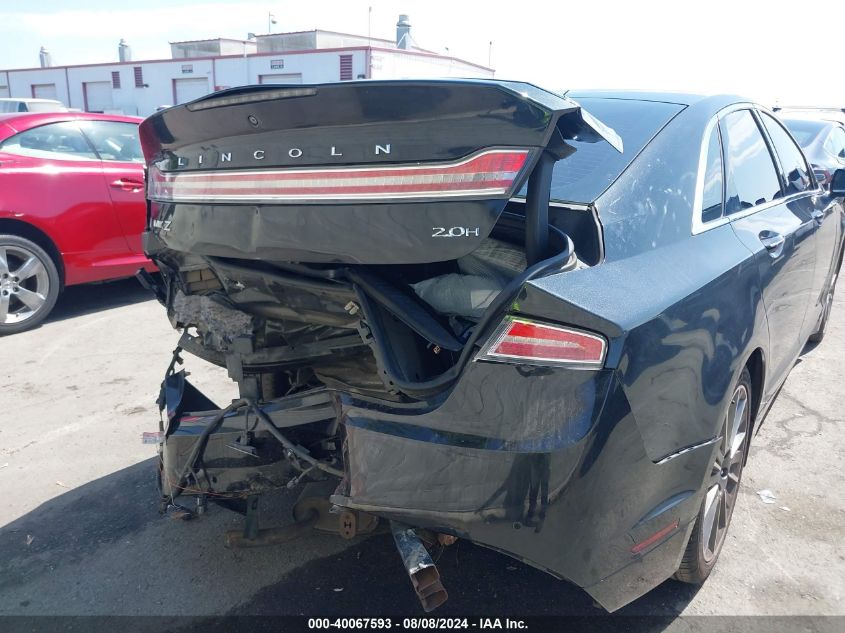 2015 Lincoln Mkz Hybrid VIN: 3LN6L2LU6FR600568 Lot: 40067593