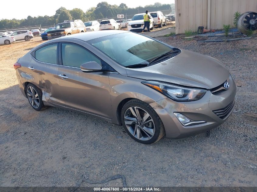 5NPDH4AE8FH559951 2015 HYUNDAI ELANTRA - Image 1