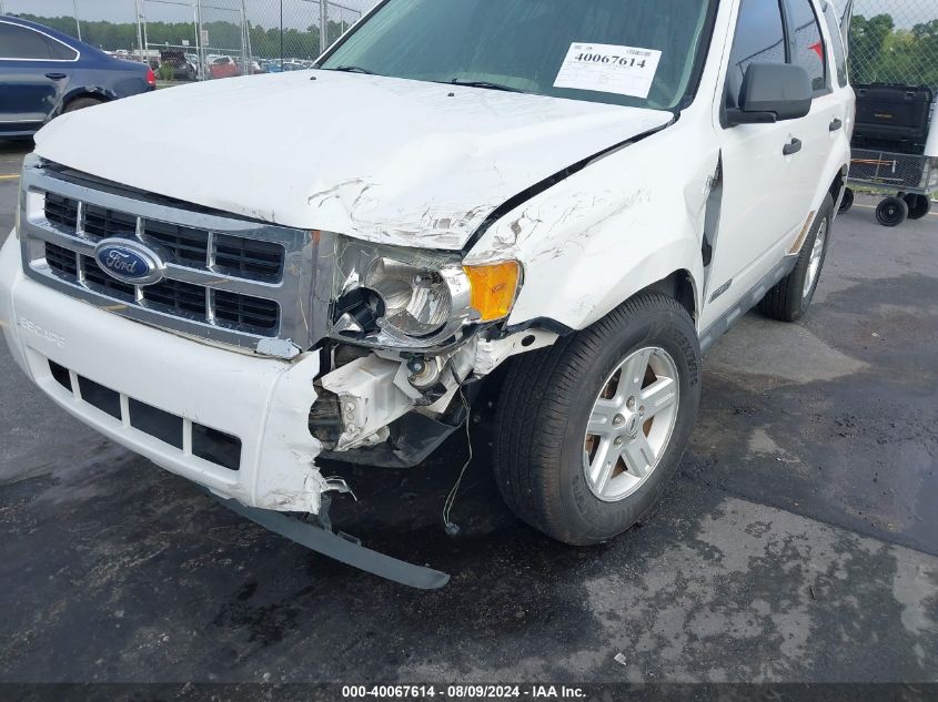 2008 Ford Escape Hev VIN: 1FMCU49H28KC31043 Lot: 40067614