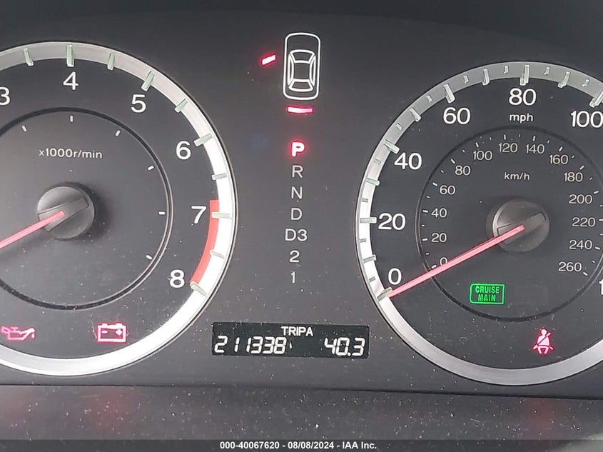 2010 Honda Accord 3.5 Ex-L VIN: 1HGCP3F82AA000053 Lot: 40067620