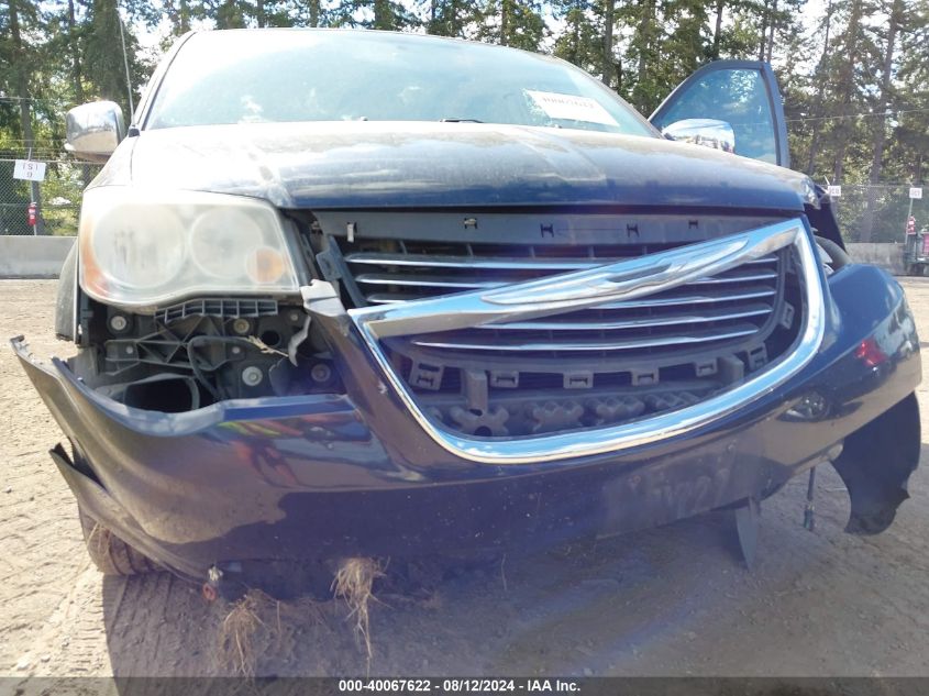 2011 Chrysler Town & Country Touring-L VIN: 2A4RR8DG7BR749318 Lot: 40067622