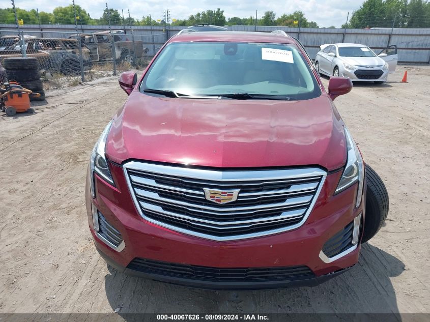 2017 Cadillac Xt5 Luxury VIN: 1GYKNDRS6HZ237311 Lot: 40067626