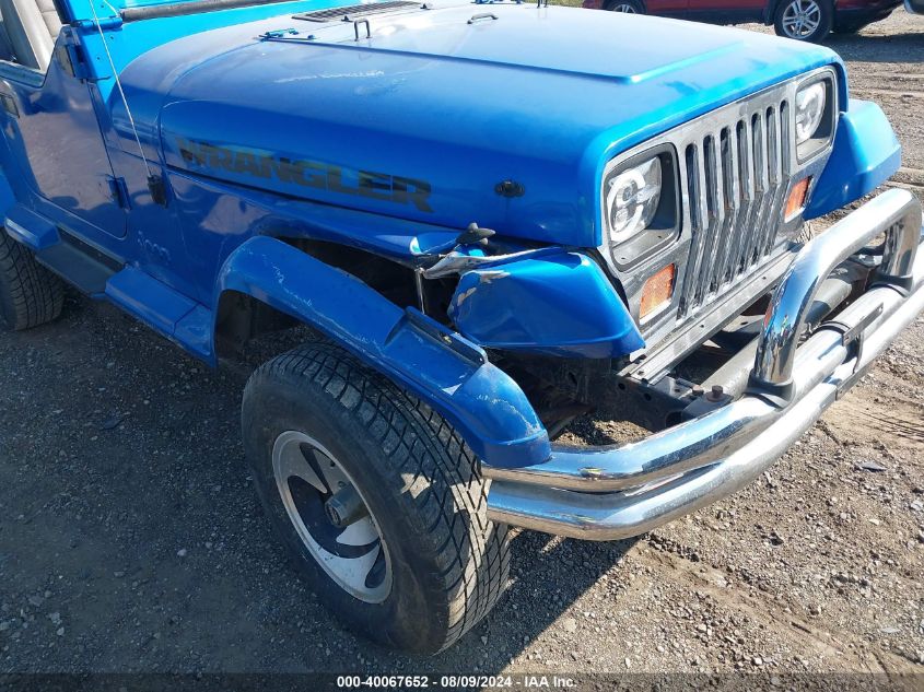 1993 Jeep Wrangler / Yj VIN: 1J4FY29S7PP208116 Lot: 40067652