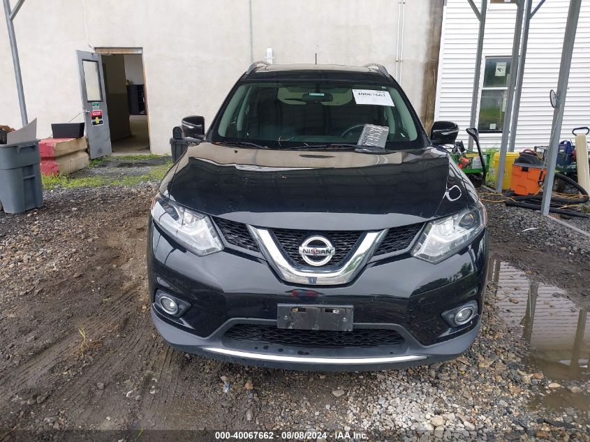 2015 Nissan Rogue Sl VIN: 5N1AT2MV0FC851487 Lot: 40067662