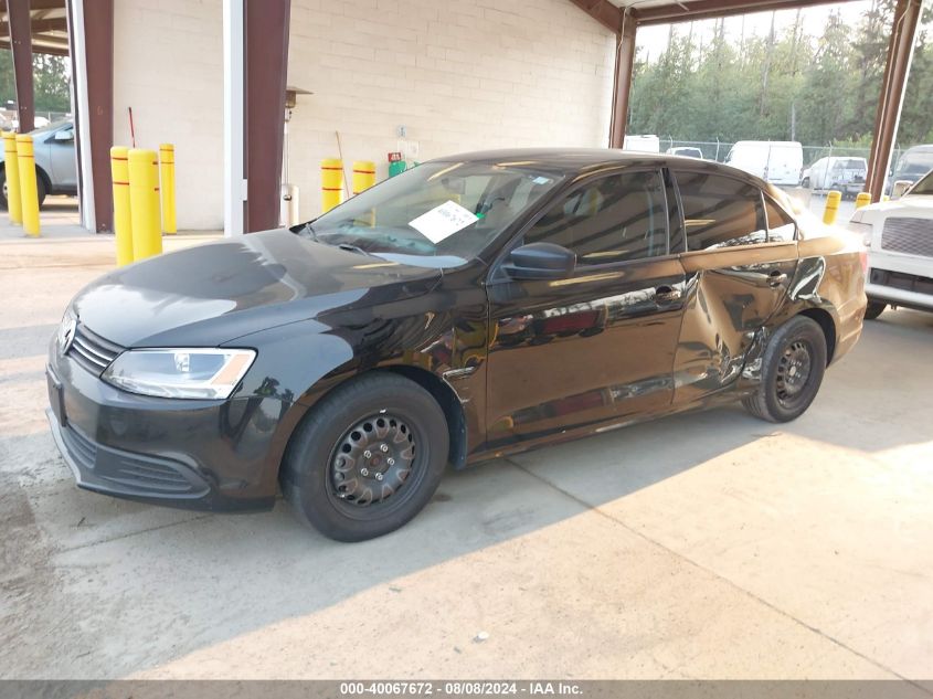 2013 Volkswagen Jetta S VIN: 3VW2K7AJ8DM237046 Lot: 40067672