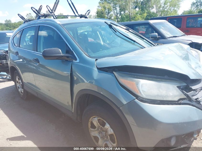 2012 Honda Cr-V Lx VIN: 2HKRM4H38CH609281 Lot: 40067699