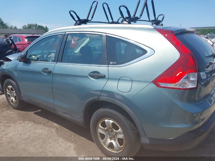 2012 Honda Cr-V Lx VIN: 2HKRM4H38CH609281 Lot: 40067699