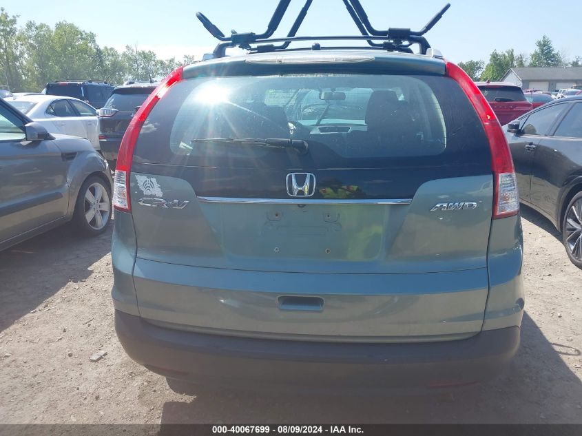 2012 Honda Cr-V Lx VIN: 2HKRM4H38CH609281 Lot: 40067699