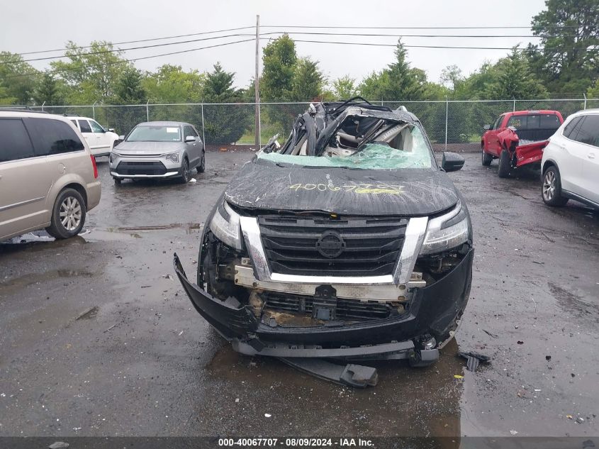 2022 Nissan Pathfinder Platinum 2Wd VIN: 5N1DR3DG3NC263181 Lot: 40067707