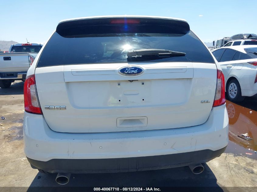 2014 Ford Edge Sel VIN: 2FMDK3JC3EBB39417 Lot: 40067710