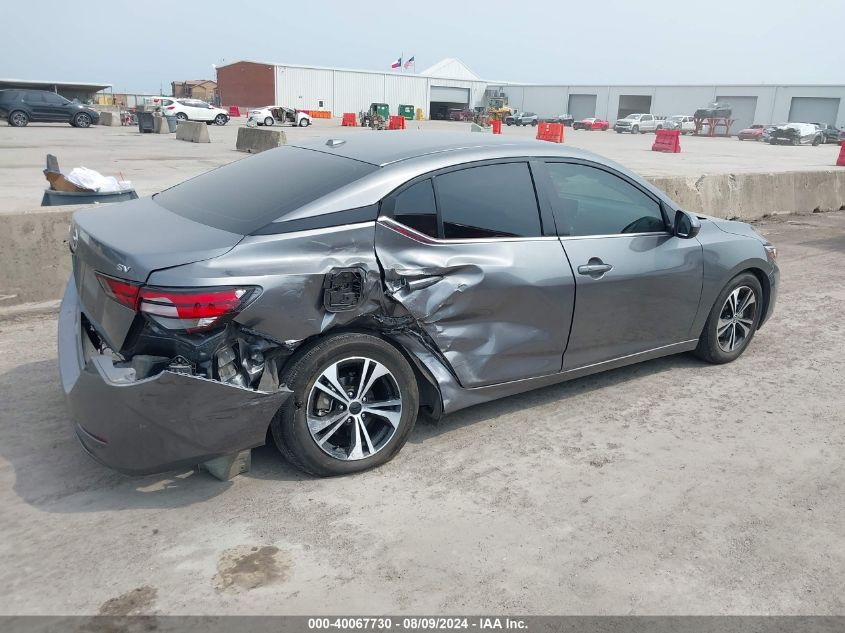 2022 Nissan Sentra Sv Xtronic Cvt VIN: 3N1AB8CV3NY320823 Lot: 40067730