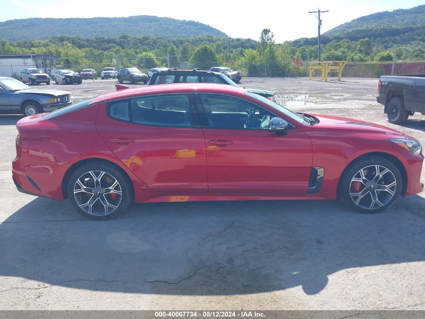 2019 Kia Stinger Gt VIN: KNAE35LC4K6053653 Lot: 40067734