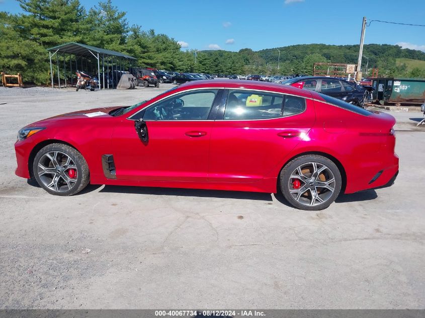 2019 Kia Stinger Gt VIN: KNAE35LC4K6053653 Lot: 40067734