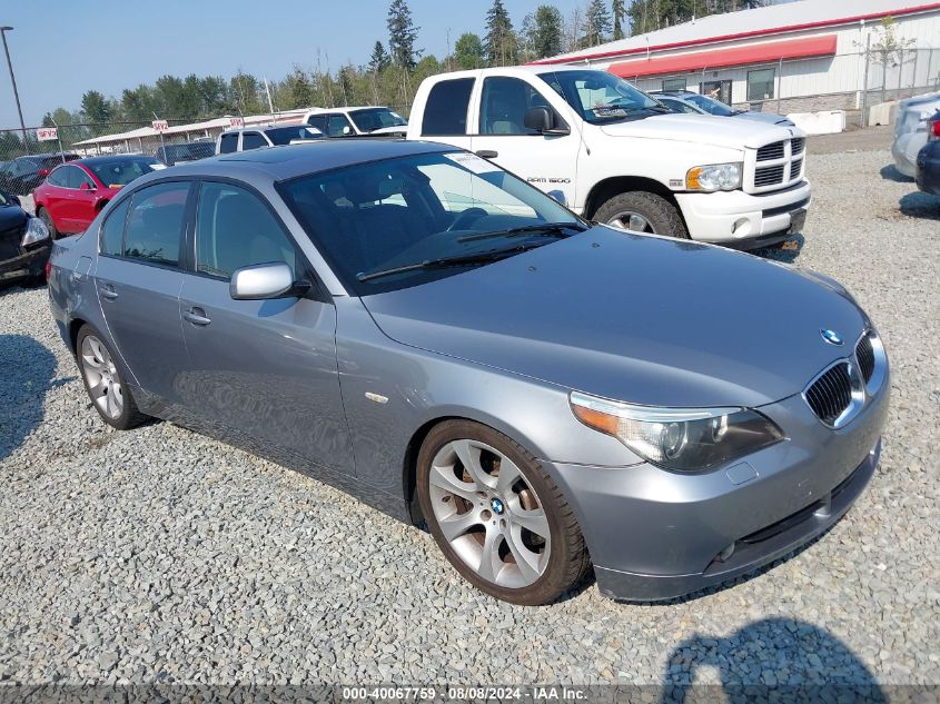 2004 BMW 545I VIN: WBANB33574B087072 Lot: 40067759