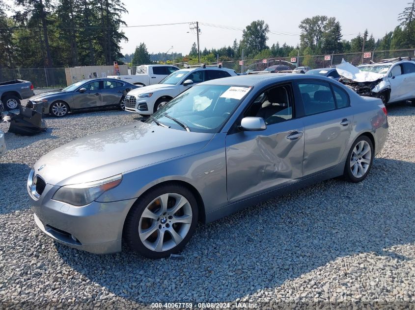 2004 BMW 545I VIN: WBANB33574B087072 Lot: 40067759