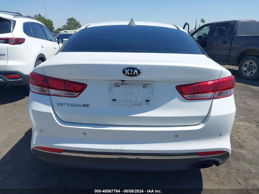 2018 Kia Optima Lx VIN: KNAGT4L38J5198234 Lot: 40067764