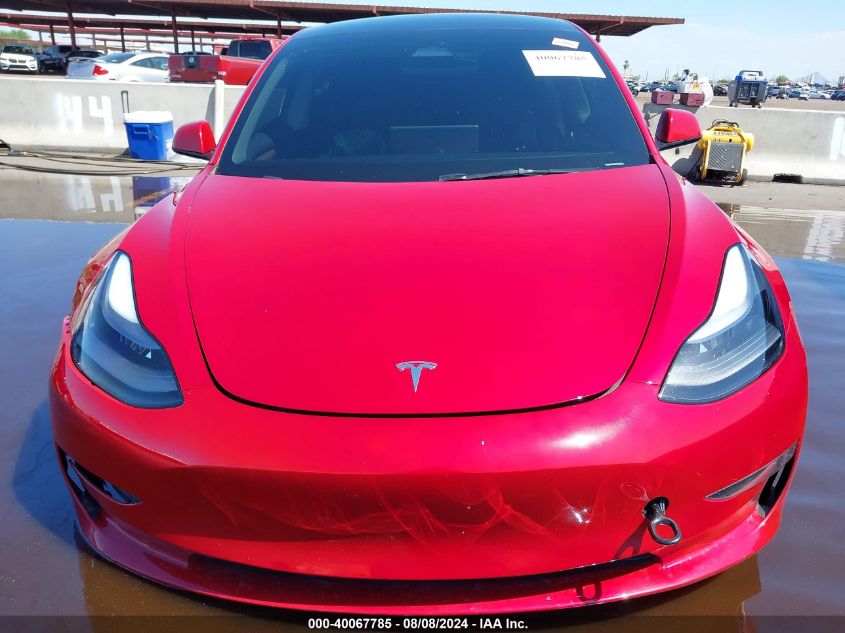 2023 Tesla Model 3 Performance Dual Motor All-Wheel Drive VIN: 5YJ3E1ECXPF681125 Lot: 40067785