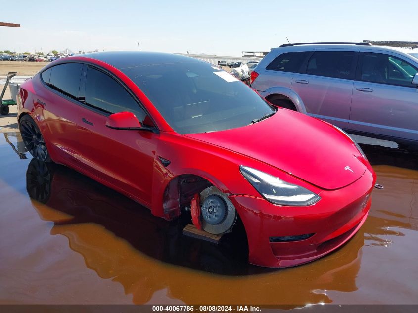 5YJ3E1ECXPF681125 2023 TESLA MODEL 3 - Image 1