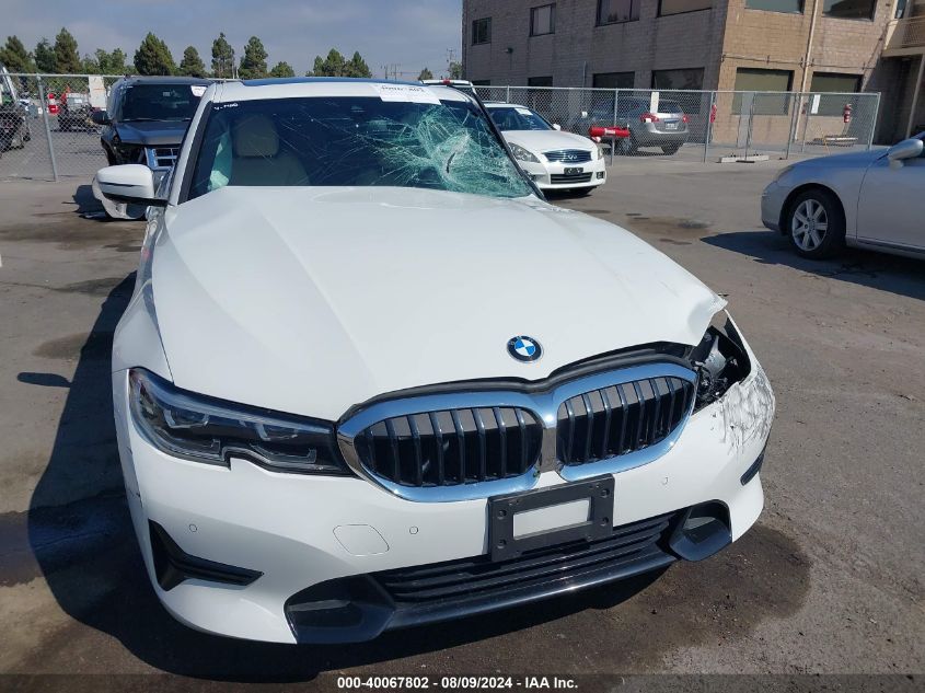 2019 BMW 330I VIN: WBA5R1C56KAK10587 Lot: 40067802