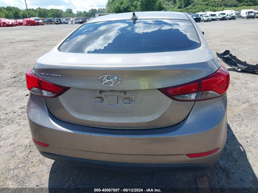 5NPDH4AE3FH607971 2015 HYUNDAI ELANTRA - Image 16