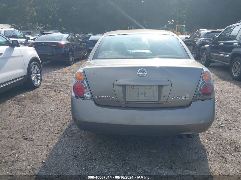 2003 Nissan Altima 2.5 Sl VIN: 1N4AL11D13C221764 Lot: 40067814