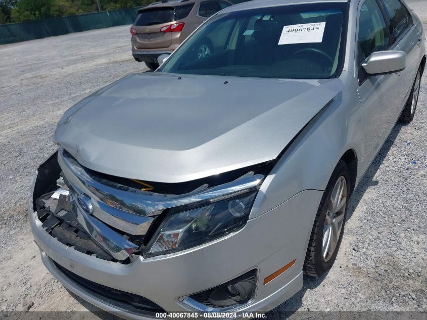 2011 Ford Fusion Sel VIN: 3FAHP0JA4BR295991 Lot: 40067845