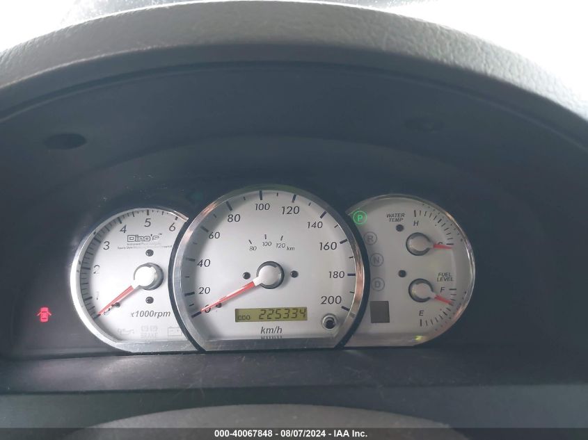 2005 Kia Sorento Ex/Lx VIN: KNDJD733855446981 Lot: 40067848