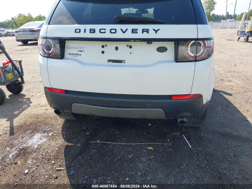 2017 Land Rover Discovery Sport Hse VIN: SALCR2BG3HH712355 Lot: 40067854