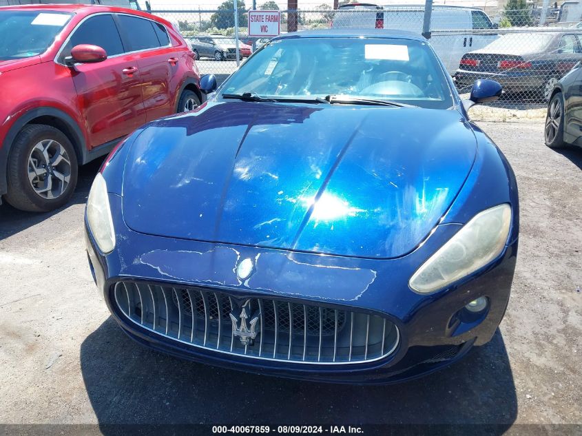 2012 Maserati Granturismo VIN: ZAM45KMA7C0060682 Lot: 40067859