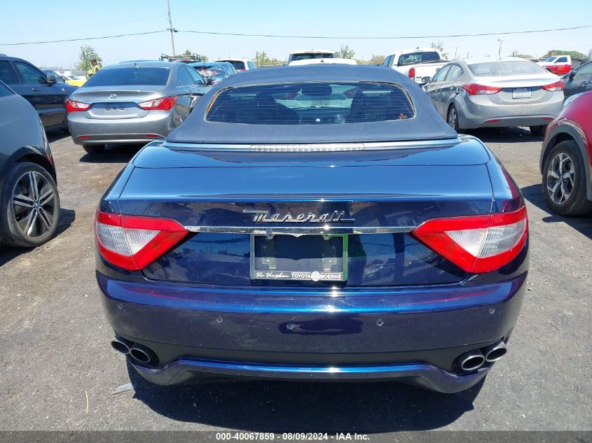 2012 Maserati Granturismo VIN: ZAM45KMA7C0060682 Lot: 40067859