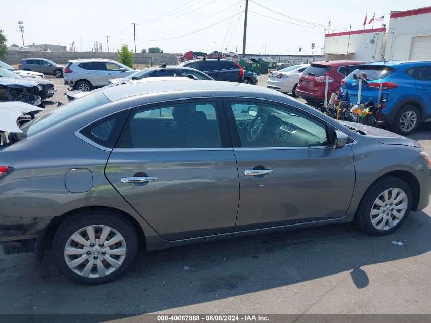 2015 Nissan Sentra S VIN: 3N1AB7AP2FY300952 Lot: 40067868