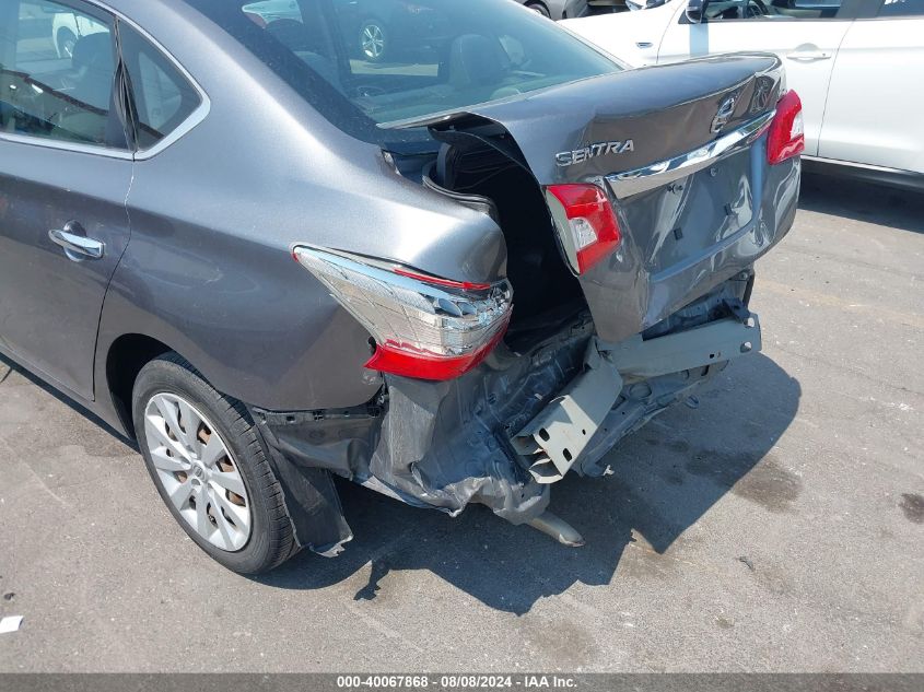 2015 Nissan Sentra S VIN: 3N1AB7AP2FY300952 Lot: 40067868