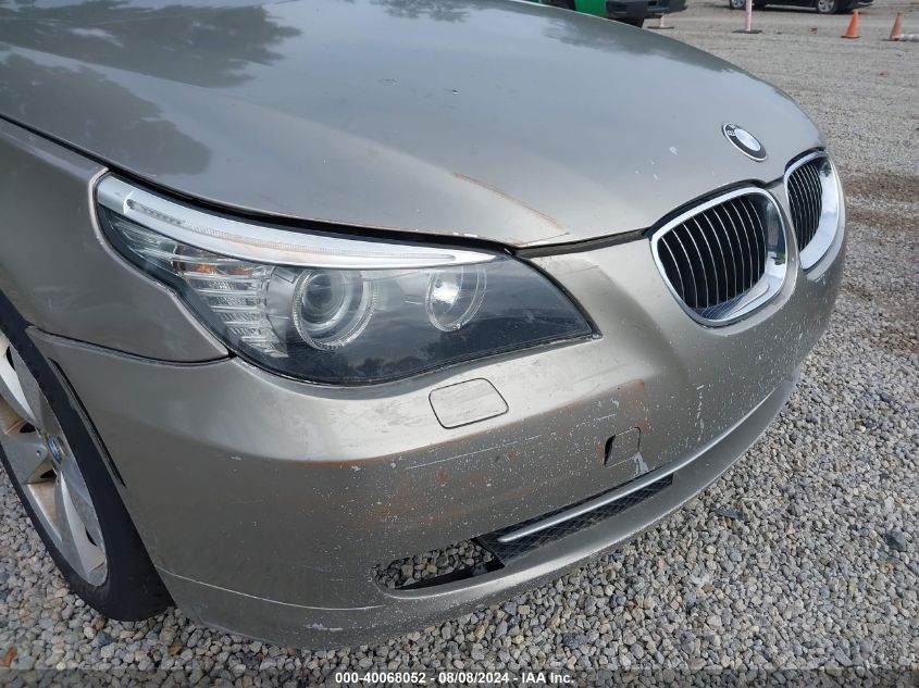2008 BMW 528Xi Xi VIN: WBANV13508CZ55845 Lot: 40068052