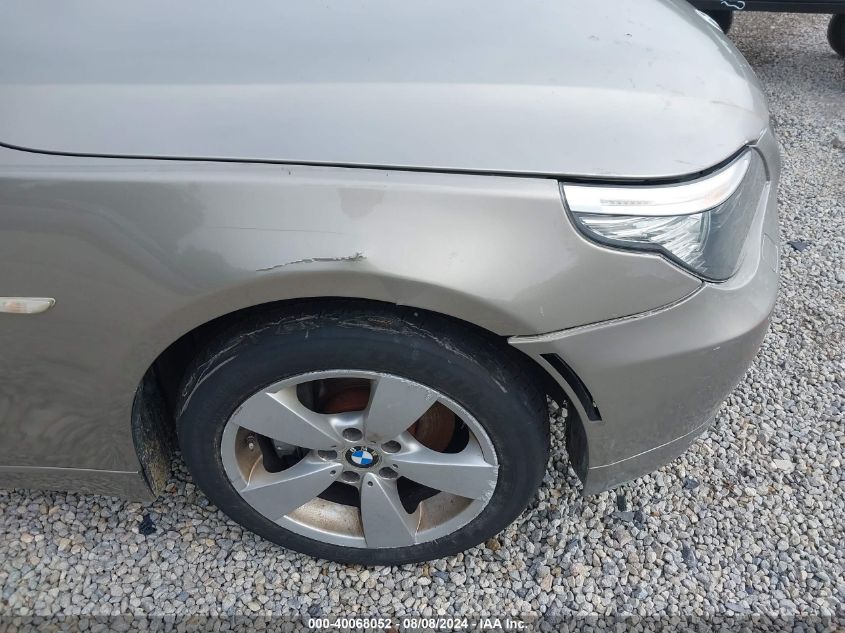 2008 BMW 528Xi Xi VIN: WBANV13508CZ55845 Lot: 40068052