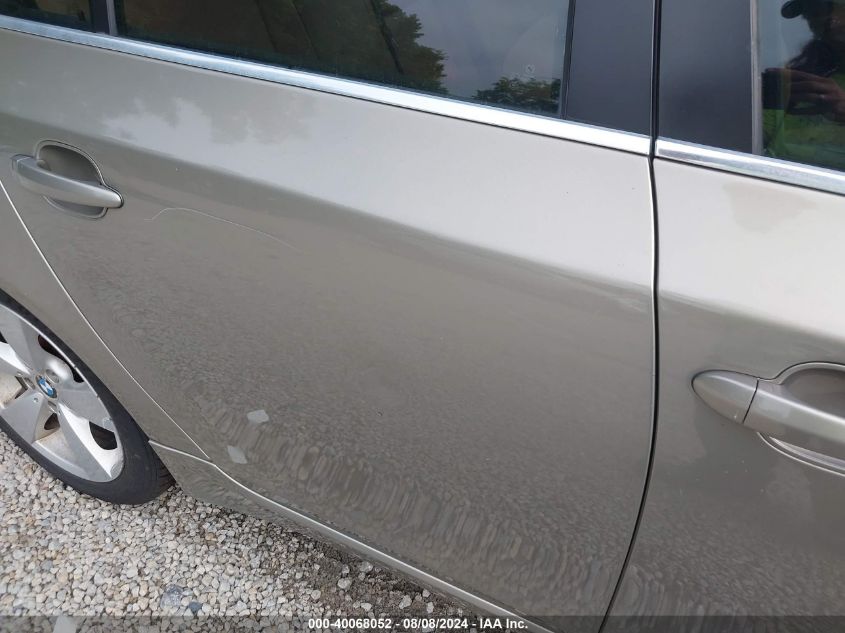 2008 BMW 528Xi Xi VIN: WBANV13508CZ55845 Lot: 40068052