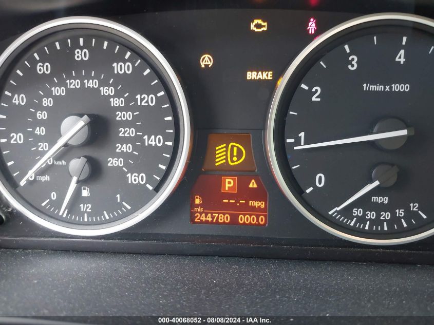 2008 BMW 528Xi Xi VIN: WBANV13508CZ55845 Lot: 40068052