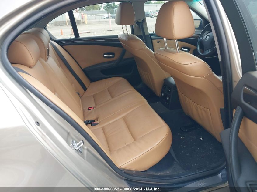 2008 BMW 528Xi Xi VIN: WBANV13508CZ55845 Lot: 40068052
