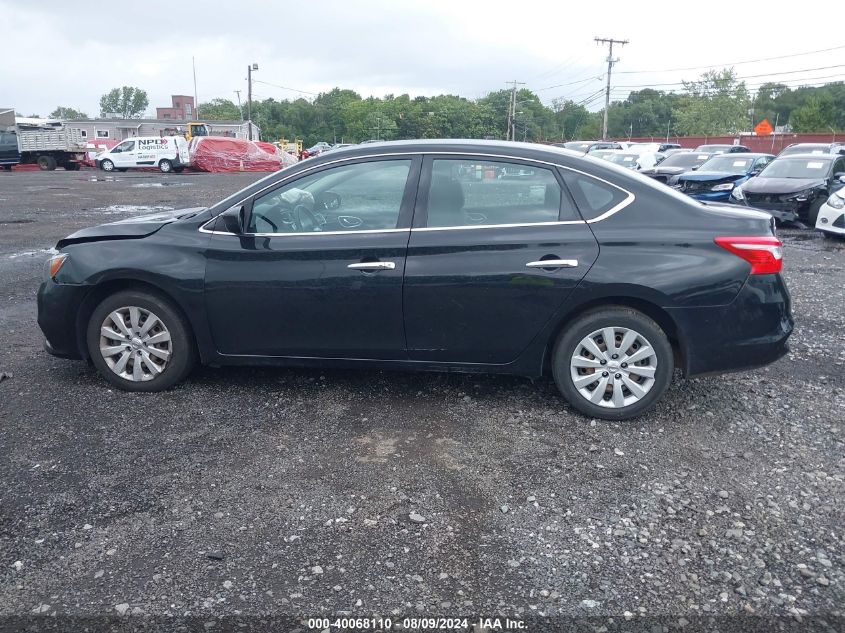 2017 Nissan Sentra Sv VIN: 3N1AB7AP6HY353835 Lot: 40068110