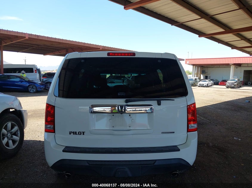 2015 Honda Pilot Se VIN: 5FNYF3H33FB033828 Lot: 40068137