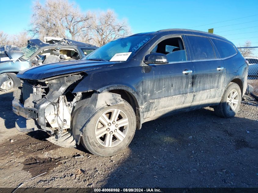 VIN 1GNKRGKD9GJ276549 2016 Chevrolet Traverse, 1LT no.2