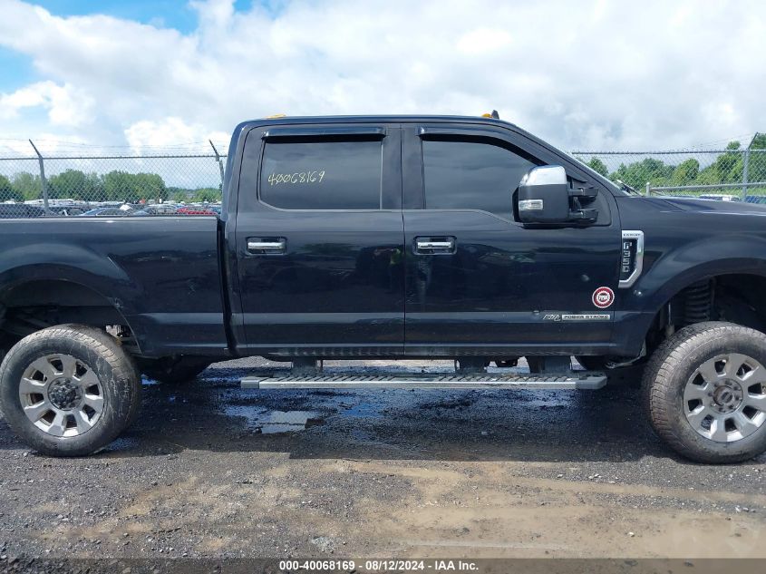 2019 Ford F-350 Lariat VIN: 1FT8W3BT3KEC53376 Lot: 40068169