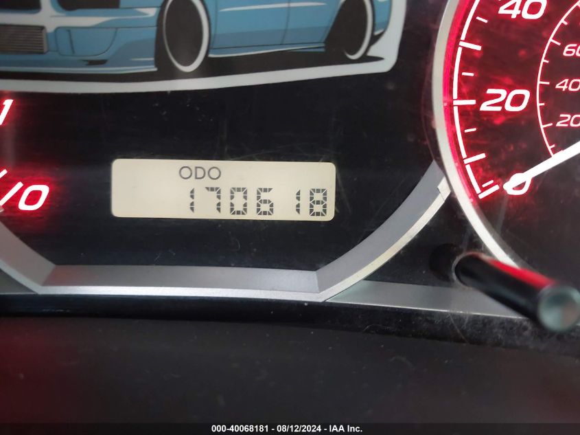 2008 Subaru Impreza Wrx VIN: JF1GE74678G510815 Lot: 40068181