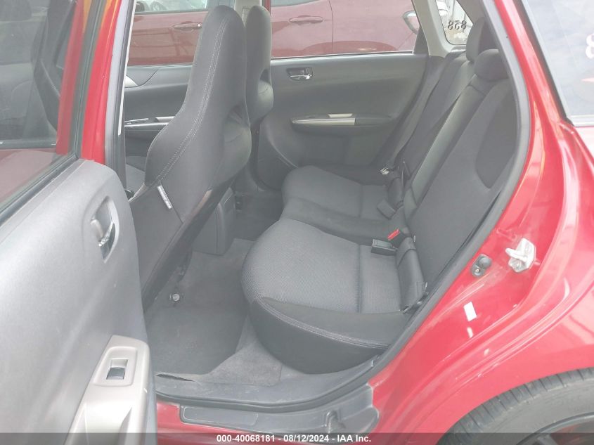 2008 Subaru Impreza Wrx VIN: JF1GE74678G510815 Lot: 40068181