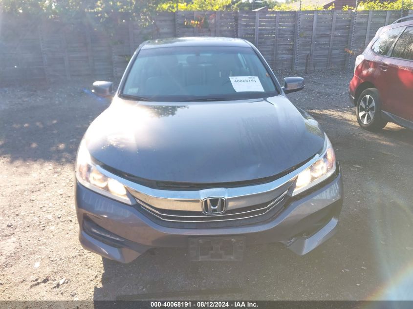 1HGCR2F86GA122816 2016 Honda Accord Ex-L