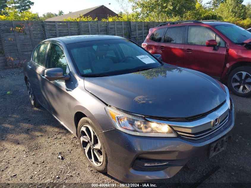 1HGCR2F86GA122816 2016 Honda Accord Ex-L