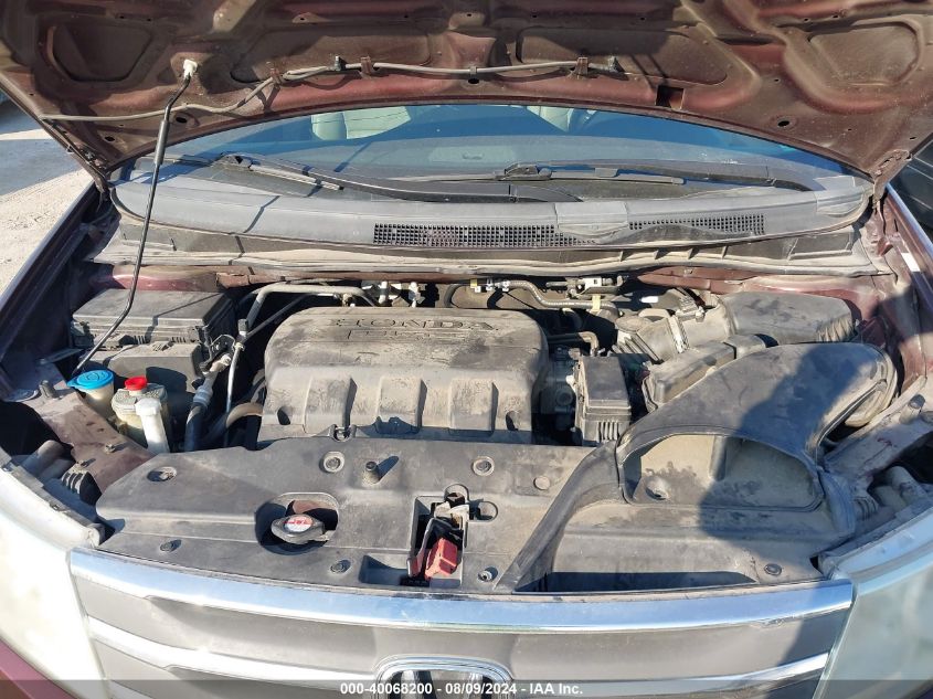 2012 Honda Odyssey Exl VIN: 5FNRL5H60CB136803 Lot: 40068200