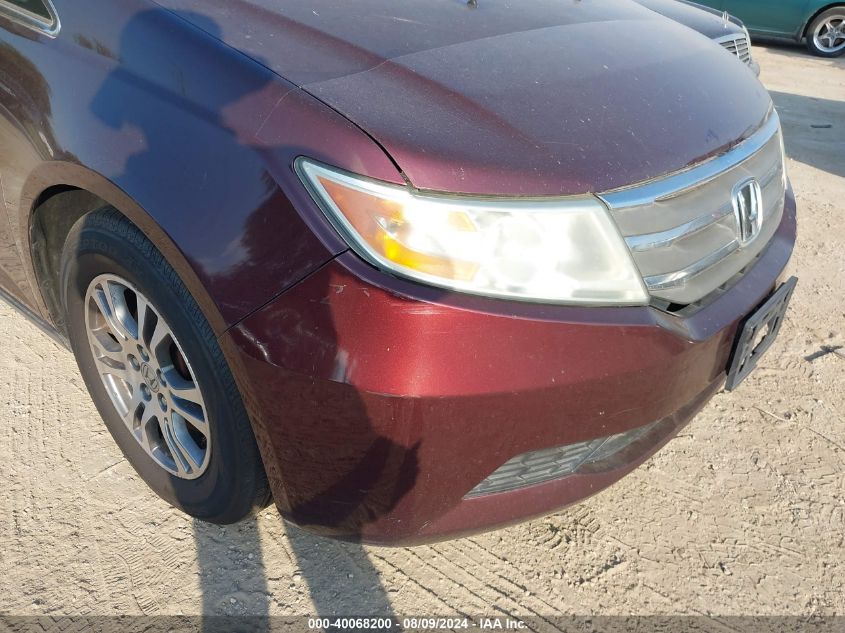 2012 Honda Odyssey Exl VIN: 5FNRL5H60CB136803 Lot: 40068200