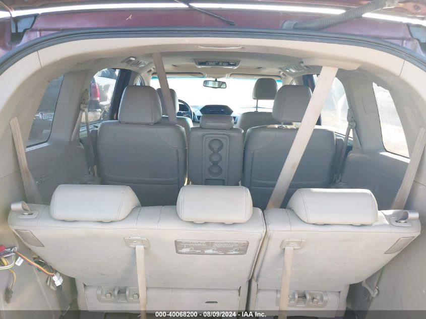 2012 Honda Odyssey Exl VIN: 5FNRL5H60CB136803 Lot: 40068200