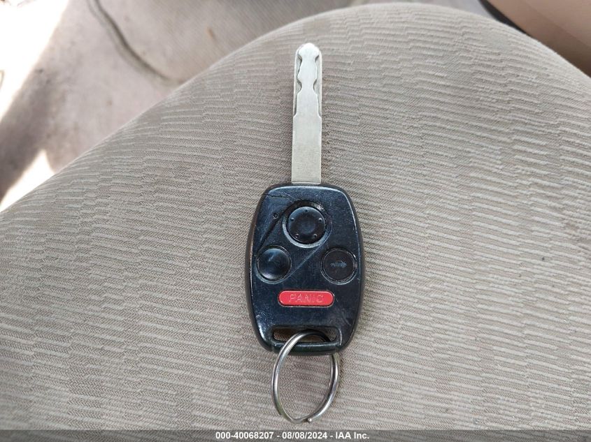 2005 Honda Cr-V Lx VIN: SHSRD68585U306265 Lot: 40068207